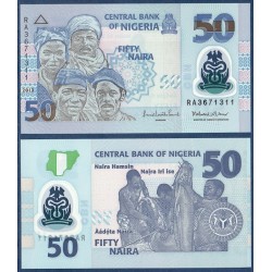 Nigeria Pick N°40d, Billet de Banque de 50 Naira 2013
