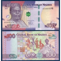 Nigeria Pick N°41, Billet de Banque de 100 Naira 2014