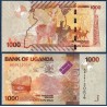 Ouganda Pick N°49a, Billet de banque de 1000 Shillings 2010