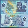 Brunei Pick N°22a, Billet de banque de 1 Ringgit 1996