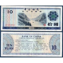 Chine Pick N°FX5, Billet de banque de 10 Yuan 1979