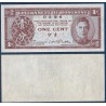 Hong Kong Pick N°321, Billet de banque de 1 cent  1945