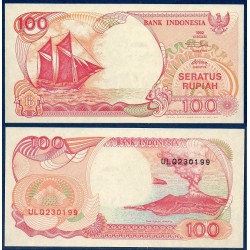 Indonésie Pick N°127, Billet de 100 Rupiah 1992