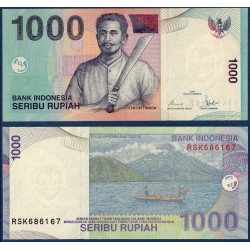 Indonésie Pick N°141g, Billet de banque de 1000 Rupiah 2006