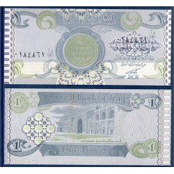 Irak Pick N°79, Billet de 1 Dinar 1993