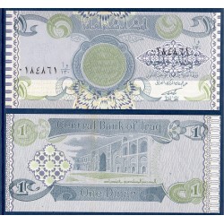 Irak Pick N°79, Billet de banque de 1 Dinar 1992