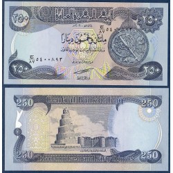 Irak Pick N°91a, Billet de banque de 250 Dinars 2003