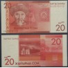 Kirghizistan Pick N°24a Billet de banque de 20 som 2009
