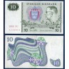 Suède Pick N°52e, Billet de banque de 10 Kronor 1980-1990