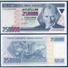 Turquie Pick N°211, Billet de banque de 250000 Lira 1998