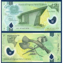 Papouasie Pick N°28, Billet de banque de 2 Kina 2007-2013