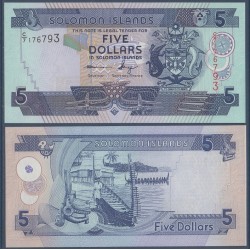 Salomon Pick N°26, Billet de banque de 5 dollars 2004-2011