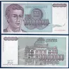 Yougoslavie P.124, neuf Billet de 100.000.000 Dinara 1993 academie des sciences