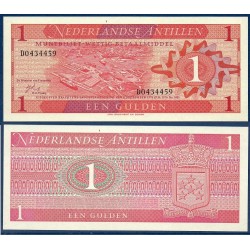 Antilles Néerlandaises Pick N°20a, Billet de banque de 1 Gulden 1970