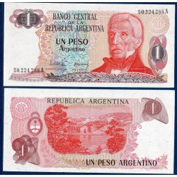 Argentine Pick N°311a, Billet de banque de 1 Peso 1983-1984