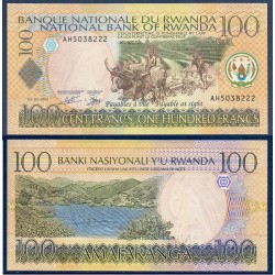 Rwanda Pick N°29b, Billet de banque de 100 Francs 2003