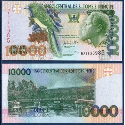 Sao Tomé et Principe Pick N°66a, Billet de banque de 10000 Dobras 1996