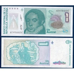 Argentine Pick N°323b, Billet de banque de 1 Austral 1985-1989