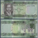 Sud Soudan P.5, Neuf, Billet de 1 Pound 2011 Girafes