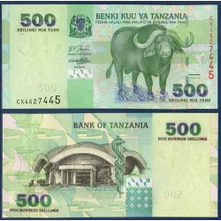 Tanzanie Pick N°35, Billet de banque de 500 shillings 2003