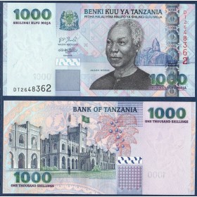 Tanzanie Pick N°36b, Billet de banque de 1000 shillings 2006