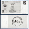 Zimbabwe Pick N°36, Billet de banque de 50 Cents 2006