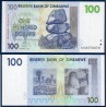 Zimbabwe Pick N°69, Billet de banque de 100 Dollars 2007