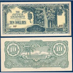 Malaya Pick M7c, Billet de banque de 10 dollars 1942-1944