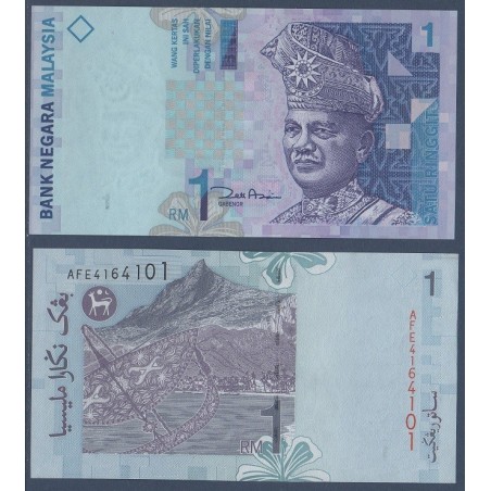 Malaisie Pick N°39b, Billet de banque de 1 ringgit 1998