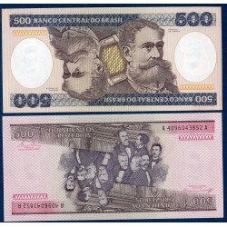 Bresil Pick N°200, Billet de 500 Cruzeiros 1985