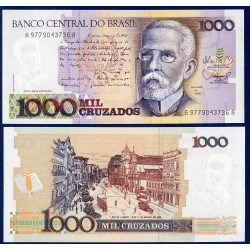 Bresil Pick N°213, Billet de 1000 Cruzados 1987-1988