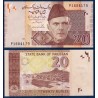 Pakistan Pick N°46a, Billet de banque de 20 Rupees 2005