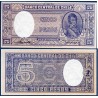Chili Pick N°119, Billet de banque de 5 pesos 1958-1959