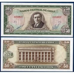 Chili Pick N°140, Billet de 50 Escudos 1962-1975