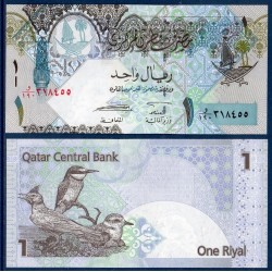 Qatar Pick N°20, Billet de banque de 1 Riyal 2003