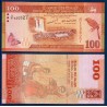 Sri Lanka Pick N°125a, Billet de banque de 100 Rupees 2010