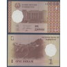 Tadjikistan Pick N°10a, Billet de banque de 1 Diram 1999-2000