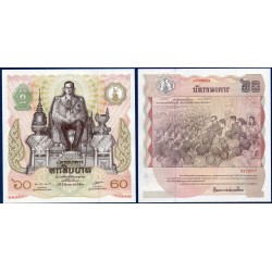 Thaïlande Pick N°93, Billet de banque de banque de 60 Bath 1987