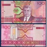 Turkménistan Pick N°18, Billet de banque de banque de 100 Manat 2005