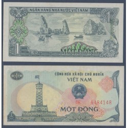 Viet-Nam Nord Pick N°90a, Billet de banque de 1 dong 1985