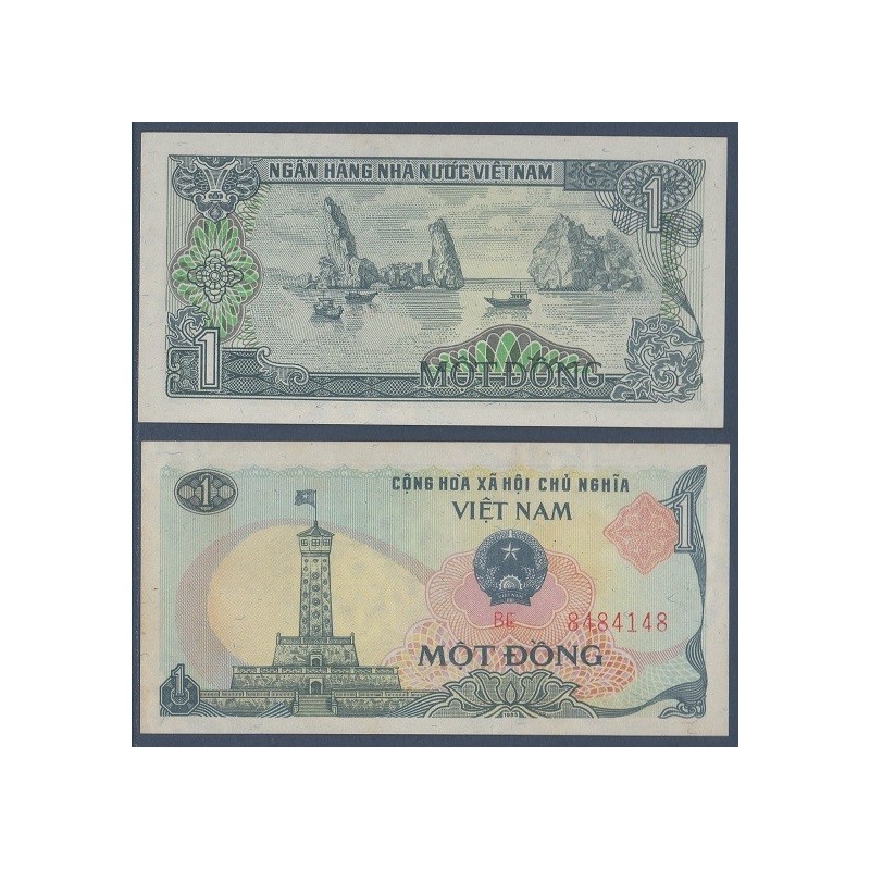 Viet-Nam Nord Pick N°90a, Billet de banque de 1 dong 1985