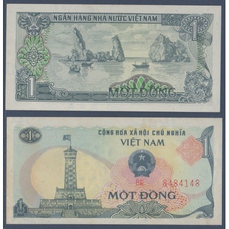 Viet-Nam Nord Pick N°90a, Billet de banque de 1 dong 1985