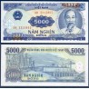 Viet-Nam Nord Pick N°108a, Billet de banque de 5000 dong 1991-1993