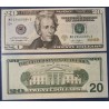 Etats Unis Pick N°541 Cleveland DC, Billet de banque de 20 Dollars 2013 Série D