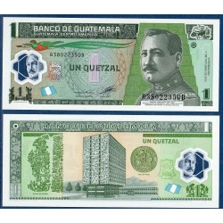 Guatemala Pick N°121c, Billet de banque de 1 Quetzal 2012