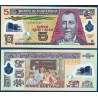 Guatemala Pick N°122b, Billet de banque de 5 Quetzal 2011