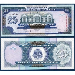 Haïti Pick N°266, Billet de banque de 25 Gourdes 2000-2014