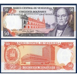 Venezuela Pick N°65f, Billet de banque de 50 Bolivares 5.2.1998