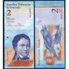 Venezuela Pick N°88d, Billet de banque de 2 Bolivares 31 janvier 2012