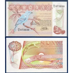 Suriname Pick N°119a, Billet de banque de 2 1/2 Gulden 1985